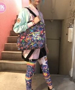New 🥰 6%DOKIDOKI Kawaii Neon Spectrum Patch [Black] | SHOULDER BAG ✨ -Alternative Accessories Elegant Store 122933144 o9 1024x1024 2x eb2bdfb8 357f 497e 8ed2 5d019ccbdf69 700x700