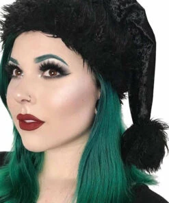 Coupon 🧨 FOXBLOOD The Nightmare Before 🎅 Christmas Santa's Goth Little Helper [Black] | HAT 💯 -Alternative Accessories Elegant Store 3 c72562f4 fab3 4ff8 9f02 a90109d0545e 700x700