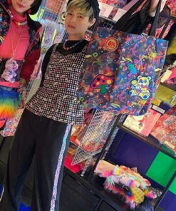 New 🥰 6%DOKIDOKI Kawaii Neon Spectrum Patch [Black] | SHOULDER BAG ✨ -Alternative Accessories Elegant Store 6 dokidoki neon spectrum patch black shoulder bag 3 b73b9149 a9aa 4f35 8c3e 6db9e3040d90 700x700