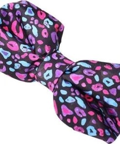 Flash Sale 😉 6%DOKIDOKI Kawaii Colourful Rebellion Animal [Black Leopard] | 2-WAY RIBBON** 👏