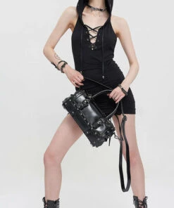 Cheapest 🎁 DEVIL FASHION Punky Colour Dark Phantom | 👜 HANDBAG 🎉 -Alternative Accessories Elegant Store AS126 8 ff488349 411e 468c a9ef d30403f24f9a 700x700