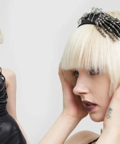 Top 10 😀 DEVIL FASHION Skulls Desdemona | HEADBAND ✔️ -Alternative Accessories Elegant Store AS129 11 d81a7b84 163d 49e8 af6f 9de20f89aeea 700x700