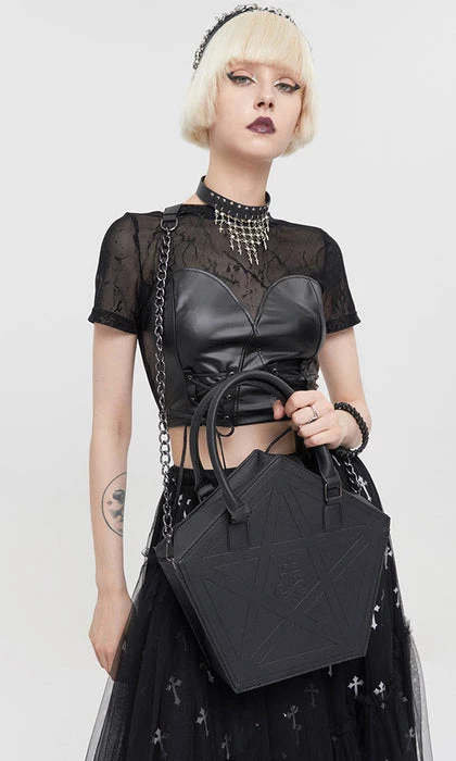 Cheapest π― DEVIL FASHION Pentacles & Pentagrams Darkest Hex | BAG β€οΈ 4 Cheapest π― DEVIL FASHION Pentacles & Pentagrams Darkest Hex | BAG β€οΈ - Image 2