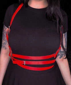 Flash Sale 🛒 HELLBOUND Fetish Asmodeus [Red] | HARNESS 🔥