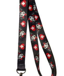 Hot Sale 💯 BESERK CLOTHING Cats Maneki | LANYARD 🌟 -Alternative Accessories Elegant Store Beserk Maneki Lanyard 600x1000 700x700