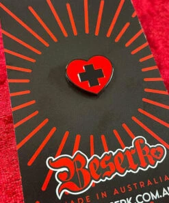 Best reviews of 👍 BESERK CLOTHING Valentines Beserk Heart | PIN ❤️