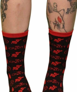 Best deal 👏 BESERK X THE CRAFT 💀 Halloween The Craft Pattern | CREW 🧦 SOCKS 🧨 -Alternative Accessories Elegant Store Beserk The Craft Pattern Crew Socks 04 09dc3039 0d64 4472 9c07 3bb4f4517259 700x700