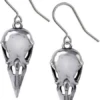 Budget 😀 ALCHEMY GOTHIC Skulls Coeur Crane | EARRINGS ✨ -Alternative Accessories Elegant Store CoeurCraneEarrings 6e2c19eb e9d0 41ba 8716 112c8a867630