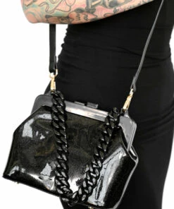 Outlet 👏 FOXBLOOD All Black On Black [Black Glitter] | BAG* 🎁