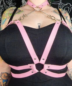 Coupon 👍 HELLBOUND Fetish Astaroth [Pink] | HARNESS 🧨