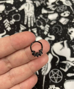 Wholesale 👏 BODYVIBE Bats Batty [Black] | SEPTUM CLICKER ⌛ -Alternative Accessories Elegant Store IMG 4290 69e5ffb4 233c 4655 91a2 99e3e81f0198 700x700