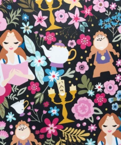 Deals 🛒 LOUNGEFLY Disney Beauty And The Beast: Belle Floral | MINI 🎒 BACKPACK 🎁 -Alternative Accessories Elegant Store LOUWDBK2166 Beauty And The Beast Belle Floral Mini Backpack Loungefly 5 700x700