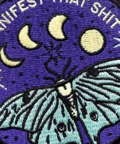 New ❤️ GROOVY THINGS Mens Accessories Manifest That Shit | PATCH 😍 -Alternative Accessories Elegant Store Manifest that shit lifestyle product photo 1200x1200 Copy 700x700