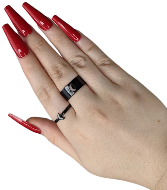 Flash Sale π€© HELLBOUND Mens Accessories Crescent Moon | RING SET π 9 Flash Sale π€© HELLBOUND Mens Accessories Crescent Moon | RING SET π - Image 7