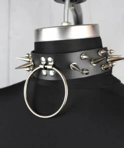 Brand new ✔️ HELLBOUND Fetish Demogorgon | CHOKER 🛒 -Alternative Accessories Elegant Store UYEE Punk Chocker Collar PU Leather Harness Necklace Women Cosplay Goth Jewelry Party Sexy Gothic Necklace.jpg Q90.jpg 1 700x700