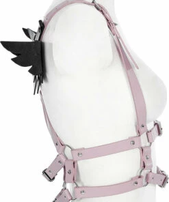 Flash Sale 😀 PUNK RAVE Pastel Goth Fallen [Pink] | HARNESS 🤩 -Alternative Accessories Elegant Store WS 504LHF PN 6 27a8c94c 6fca 4fc2 b1cb 111aefb50f41 700x700