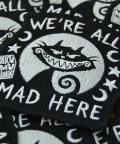 Buy 🔥 AKUMU INK Alice In Wonderland We're All Mad Here | PATCH ✔️ -Alternative Accessories Elegant Store akumu ink were all mad here patch 2 Copy 38d03cf2 3388 46a5 81be cc20ac61adf4 700x700