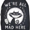 Best Sale β¨ AKUMU INK Cats We're All Mad Here | RPET π BACKPACK π₯ 2 Best Sale β¨ AKUMU INK Cats We're All Mad Here | RPET π BACKPACK π₯ -Alternative Accessories Elegant Store akumu ink were all mad here rpet backpack 1 700x700