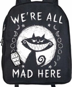 Best Sale ✨ AKUMU INK Cats We're All Mad Here | RPET 🎒 BACKPACK 🔥