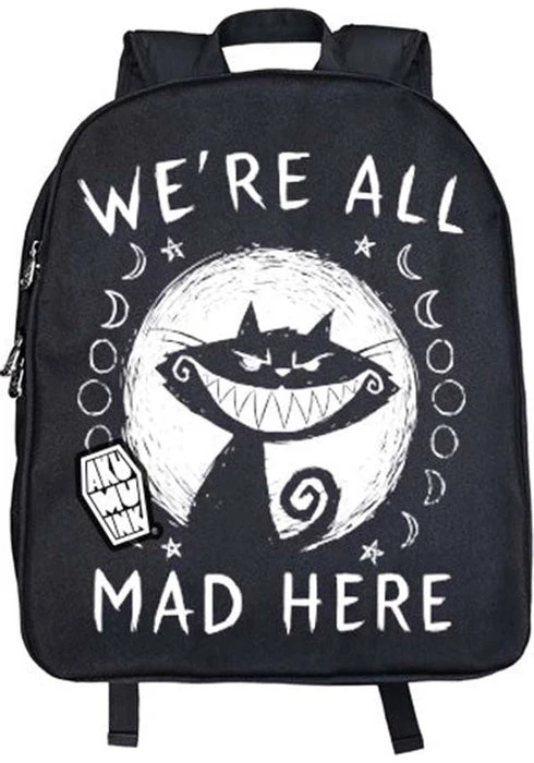 Best Sale β¨ AKUMU INK Cats We're All Mad Here | RPET π BACKPACK π₯ 3 Best Sale β¨ AKUMU INK Cats We're All Mad Here | RPET π BACKPACK π₯