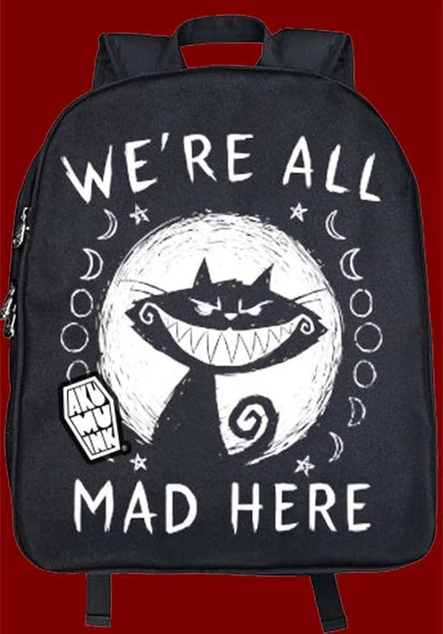 Best Sale β¨ AKUMU INK Cats We're All Mad Here | RPET π BACKPACK π₯ 4 Best Sale β¨ AKUMU INK Cats We're All Mad Here | RPET π BACKPACK π₯ - Image 2