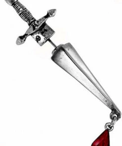 Buy 💯 ALCHEMY GOTHIC Mens Accessories Cesare's Veto | Stud EARRING` ✨