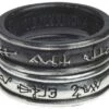 Top 10 ✨ ALCHEMY GOTHIC Mens Accessories Demon Black & White Angel | RING` ❤️