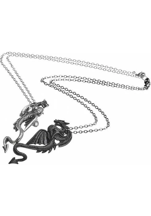 Hot Sale 🥰 ALCHEMY GOTHIC Mens Accessories Draconic Tryst | PENDANT 😍 5 Hot Sale 🥰 ALCHEMY GOTHIC Mens Accessories Draconic Tryst | PENDANT 😍 - Image 3