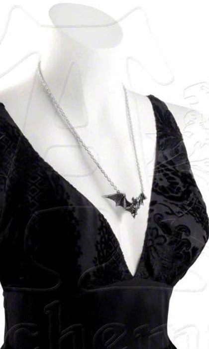 Wholesale ✨ ALCHEMY GOTHIC Bats Om Strygia | PENDANT ✨ 6 Wholesale ✨ ALCHEMY GOTHIC Bats Om Strygia | PENDANT ✨ - Image 4