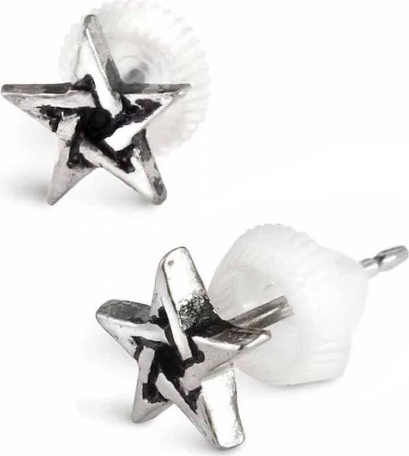 Cheapest βοΈ ALCHEMY GOTHIC Pentacles & Pentagrams Pentagram | EAR STUDS 𧨠3 Cheapest βοΈ ALCHEMY GOTHIC Pentacles & Pentagrams Pentagram | EAR STUDS π§¨