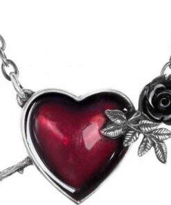 Budget 🔔 ALCHEMY GOTHIC Valentines Wounded By Love | PENDANT` ✔️