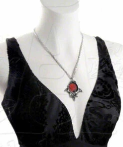 Brand new ⭐ ALCHEMY GOTHIC Bats Blood Moon | PENDANT ⌛ -Alternative Accessories Elegant Store alchemy gothic blood moon pendant 3 700x700