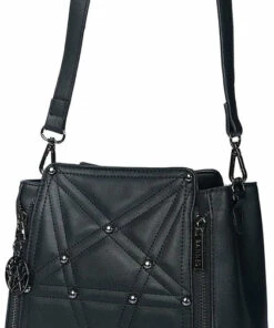 Outlet 🛒 BANNED ALTERNATIVE Pentacles & Pentagrams Darq | CROSSBODY BAG 🌟