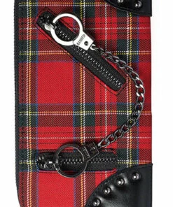 Flash Sale 🎁 BANNED ALTERNATIVE Punky Colour Entangled [Red] | WALLET ✨