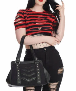 Promo 👏 BANNED ALTERNATIVE Bats Night Wings | 👜 HANDBAG 🧨 -Alternative Accessories Elegant Store banned alternative night wings handbag 4 700x700