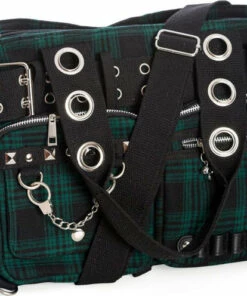 Cheapest 🧨 BANNED ALTERNATIVE Punky Colour Camdyn [Green] | 👜 HANDBAG 😍 -Alternative Accessories Elegant Store banned apparel camdyn green handbag 4 eb855ef6 940b 40a8 8a19 4539a30c122a 700x700
