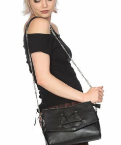 Coupon 🔥 BANNED ALTERNATIVE Pentacles & Pentagrams Flash Of Twilight | SHOULDER BAG ✨ -Alternative Accessories Elegant Store banned apparel flash of twilight shoulder bag 4 dc37ae39 2304 4ab4 9309 2189726a028b 700x700