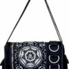 Best reviews of ✔️ BANNED ALTERNATIVE Mens Accessories Pentagram | MESSENGER BAG 👍 -Alternative Accessories Elegant Store banned apparel pentagram black messenger bag 1 700x700