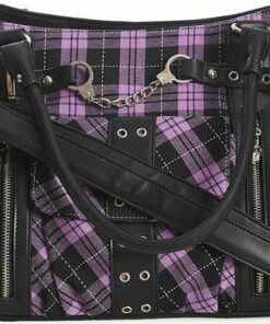 Buy 😉 BANNED ALTERNATIVE All Rise Up [Purple Tartan] | BAG 😍 -Alternative Accessories Elegant Store banned apparel rise up purple tartan bag 3 9e1d7c63 c1c7 47d6 937a 6bdc10975c1b 700x700
