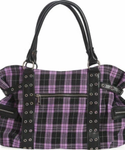 Buy 😉 BANNED ALTERNATIVE All Rise Up [Purple Tartan] | BAG 😍 -Alternative Accessories Elegant Store banned apparel rise up purple tartan bag 4 43f0d270 d972 48c3 a8ba 1ed63e969d33 700x700