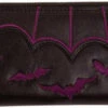 Promo ⭐ BANNED ALTERNATIVE Bats Salem Bat [Purple/Black] | WALLET 😀 -Alternative Accessories Elegant Store banned apparel salem bat purple black wallet 700x700