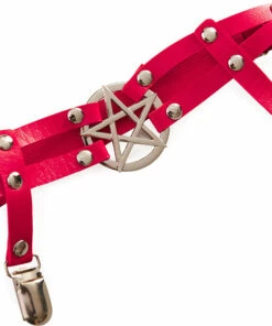 Promo ❤️ BANNED ALTERNATIVE Fetish Weaver [Red] | LEG GARTER ✨