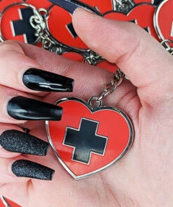 New 💯 BESERK CLOTHING All Beserk Heart | KEYCHAIN ✨