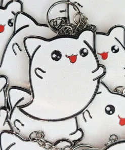 Best deal 👏 BESERK CLOTHING Cats Spooky Kitty [Glitter] | KEYCHAIN 💯