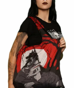 Top 10 π BESERK CLOTHING Mens Accessories Queen Of Wolves | REUSABLE TOTE BAG π₯°