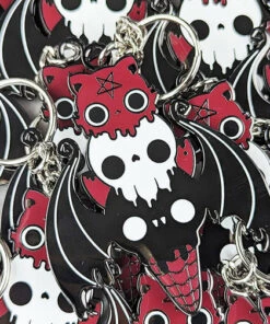 Coupon 😀 BESERK CLOTHING Bats I Scream Parlour | KEYCHAIN ✨