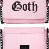 Outlet 🎉 BLACKCRAFT Pastel Goth Goth [Pink] | CROSSBODY BAG** 🛒 -Alternative Accessories Elegant Store blackcraft goth pink crossbody bag 5 abd7697f 4256 4cfd 9702 f09b414128cf 700x700