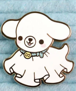 Hot Sale 🛒 BRIGHT BAT DESIGNS Ghosts Good Boy Forever | ENAMEL PIN ⭐