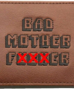New 🔥 COLLECTABLES Mens Accessories Pulp Fiction [Brown] | Bad 👩 Mother F - WALLET 🎁 -Alternative Accessories Elegant Store collectables pulp fiction bad mother f wallet 2 700x700