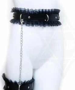 Best Sale 🎉 DEVIL666ISH Fetish Girl | BELT & GARTER SET 😀